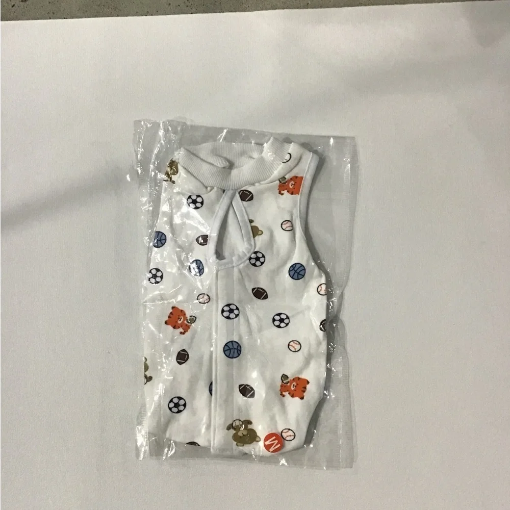 Cat/Dog recovery suits - 3 - Donuts, sports and strawberries - Size Medium. NEW
